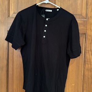 Buck mason short sleeve Henley-shirt men’s medium